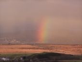 Rainbow over Ynyslas Beach
